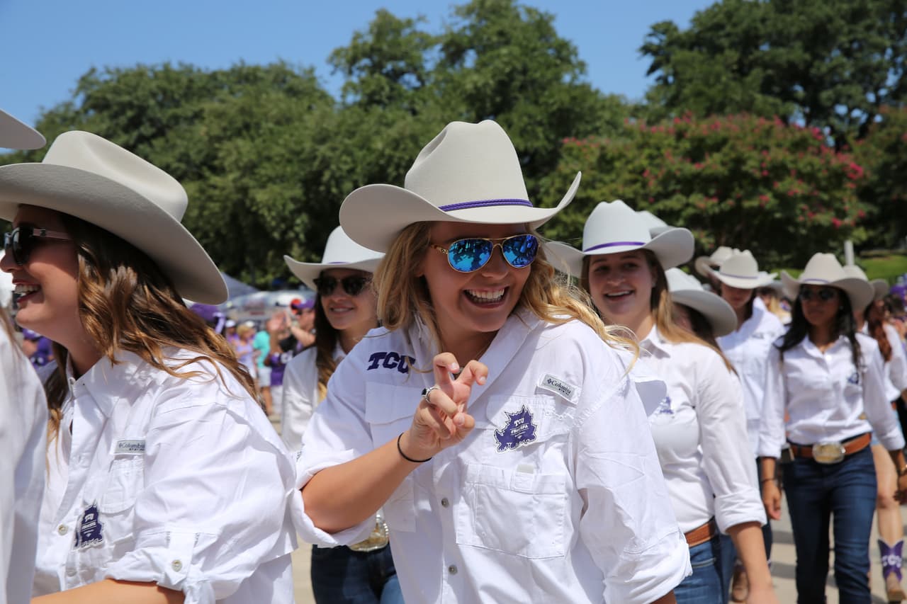 TCU 'Horned Frogs' vs Stephen F. Austin 'Lumberjacks'