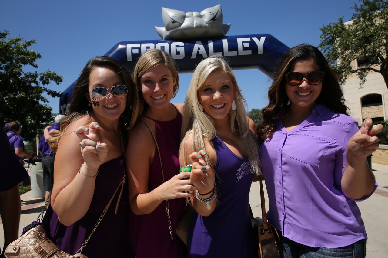 TCU 'Horned Frogs' vs Stephen F. Austin 'Lumberjacks'