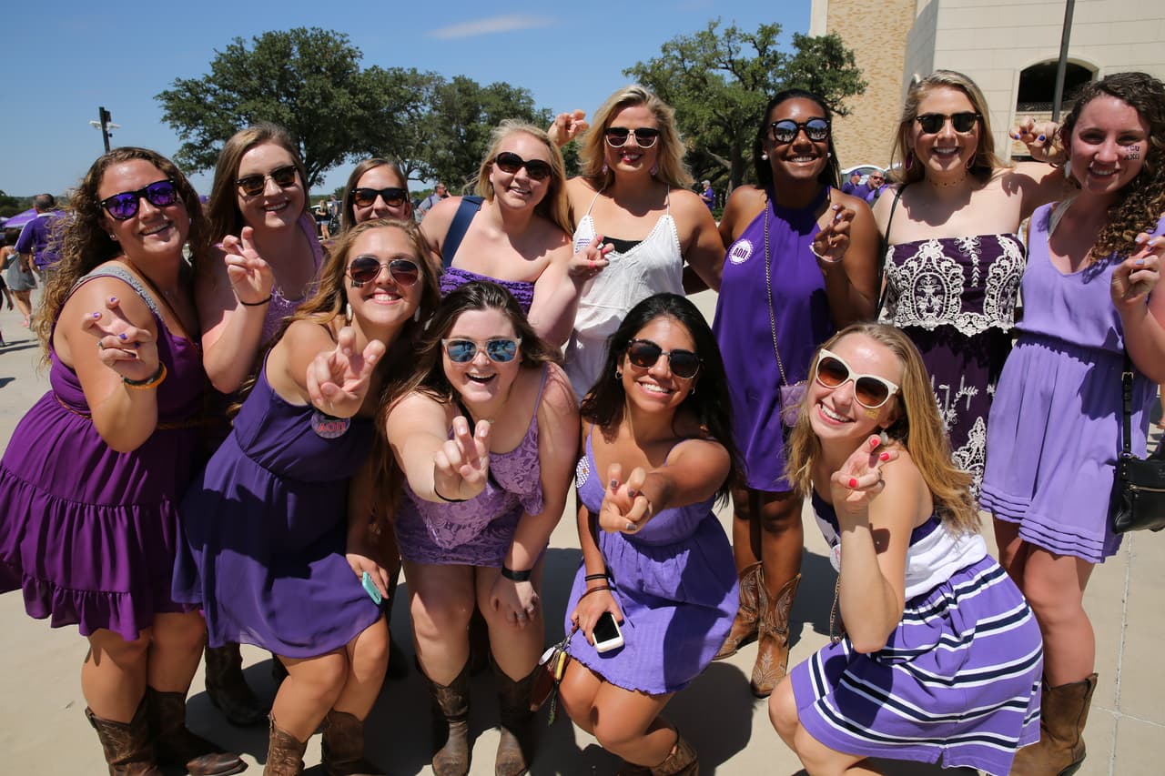 TCU 'Horned Frogs' vs Stephen F. Austin 'Lumberjacks'