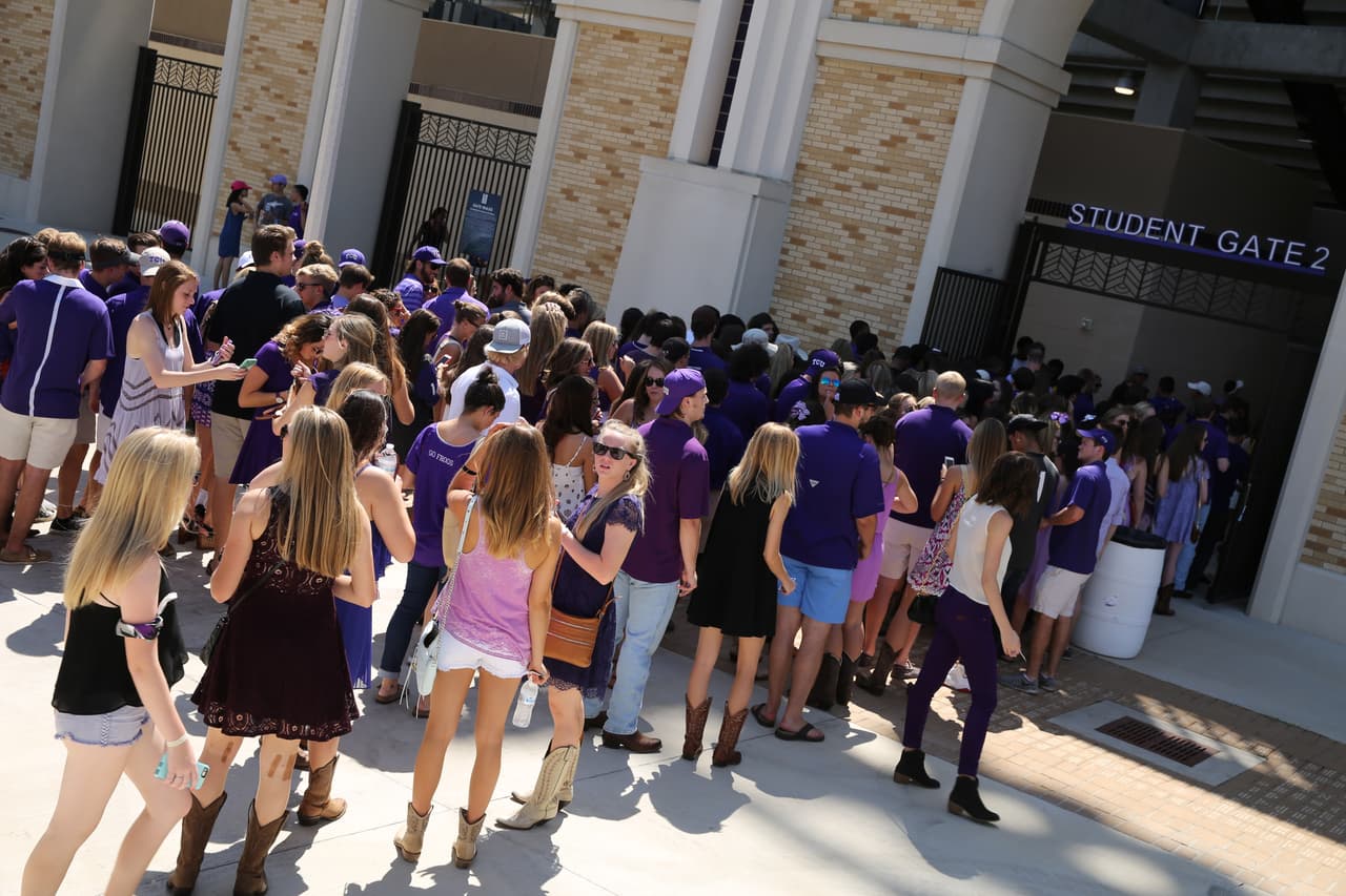 TCU 'Horned Frogs' vs Stephen F. Austin 'Lumberjacks'