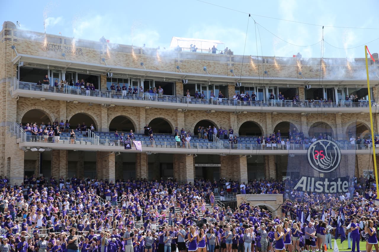 TCU 'Horned Frogs' vs Stephen F. Austin 'Lumberjacks'