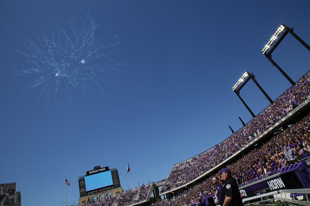 TCU 'Horned Frogs' vs Stephen F. Austin 'Lumberjacks'