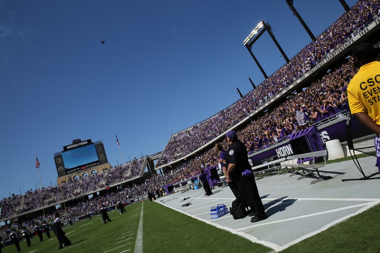 TCU 'Horned Frogs' vs Stephen F. Austin 'Lumberjacks'