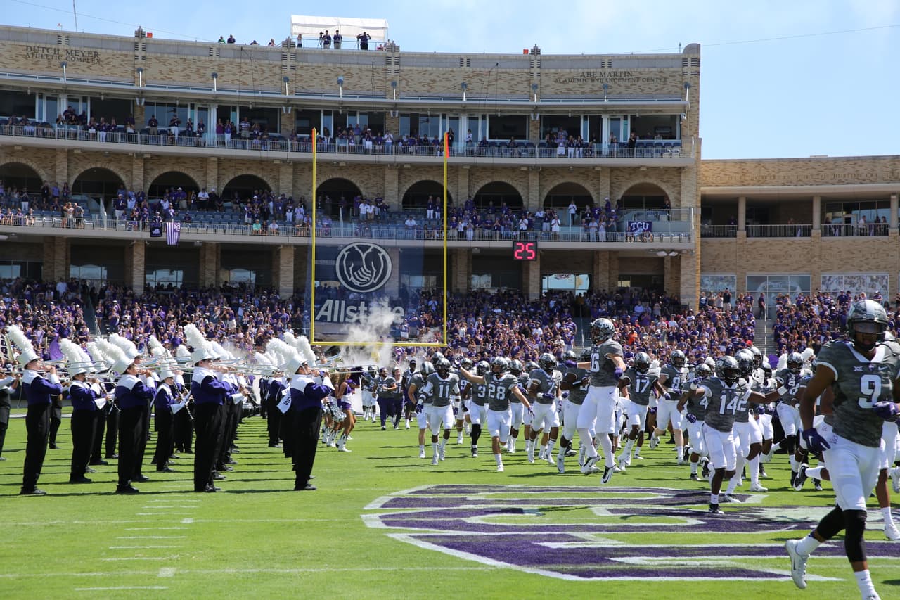 TCU 'Horned Frogs' vs Stephen F. Austin 'Lumberjacks'