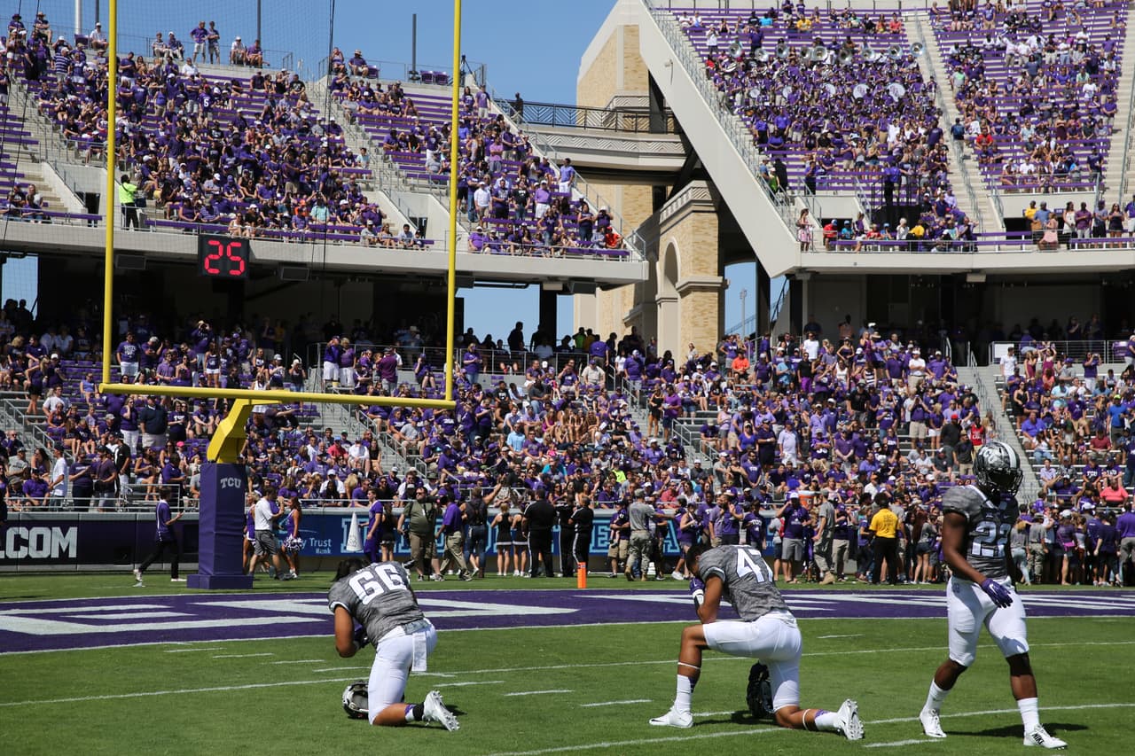 TCU 'Horned Frogs' vs Stephen F. Austin 'Lumberjacks'
