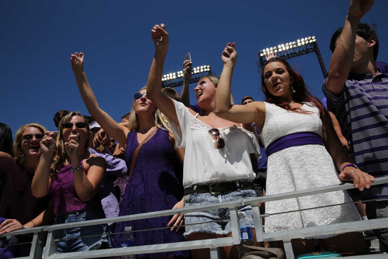 TCU 'Horned Frogs' vs Stephen F. Austin 'Lumberjacks'
