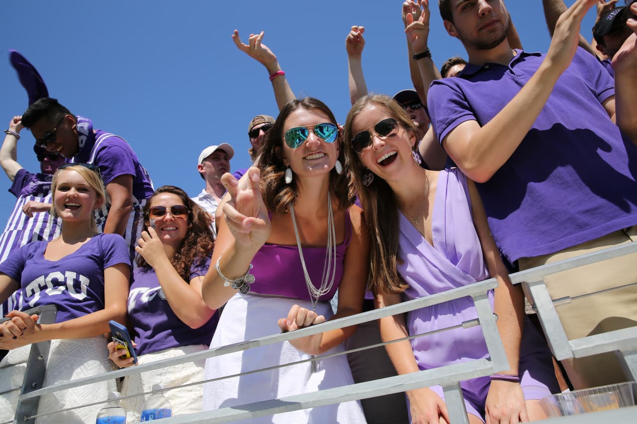 TCU 'Horned Frogs' vs Stephen F. Austin 'Lumberjacks'