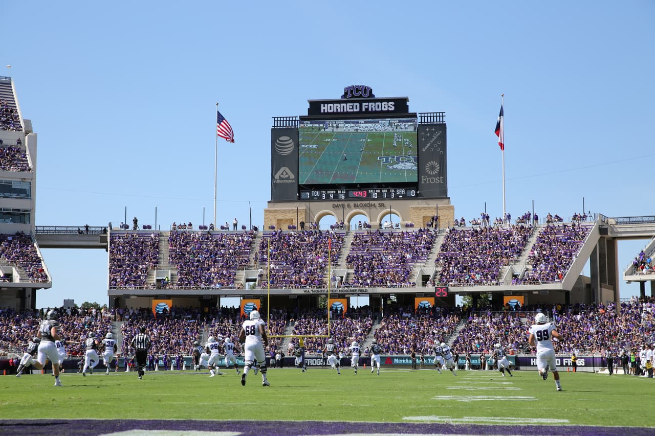 TCU 'Horned Frogs' vs Stephen F. Austin 'Lumberjacks'