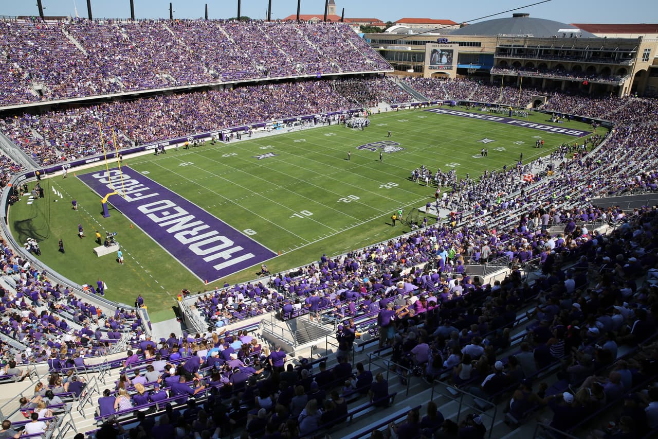 TCU 'Horned Frogs' vs Stephen F. Austin 'Lumberjacks'