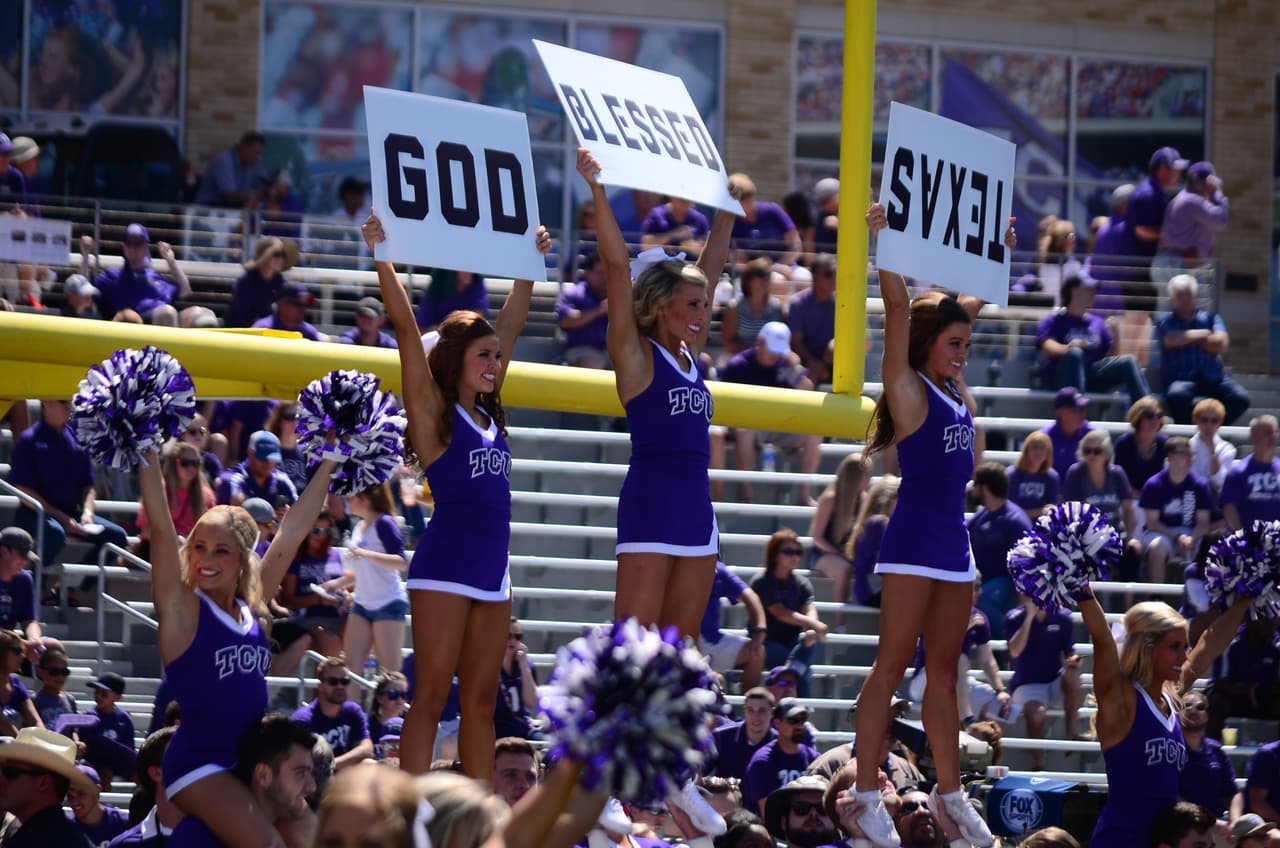 TCU 'Horned Frogs' vs Stephen F. Austin 'Lumberjacks'