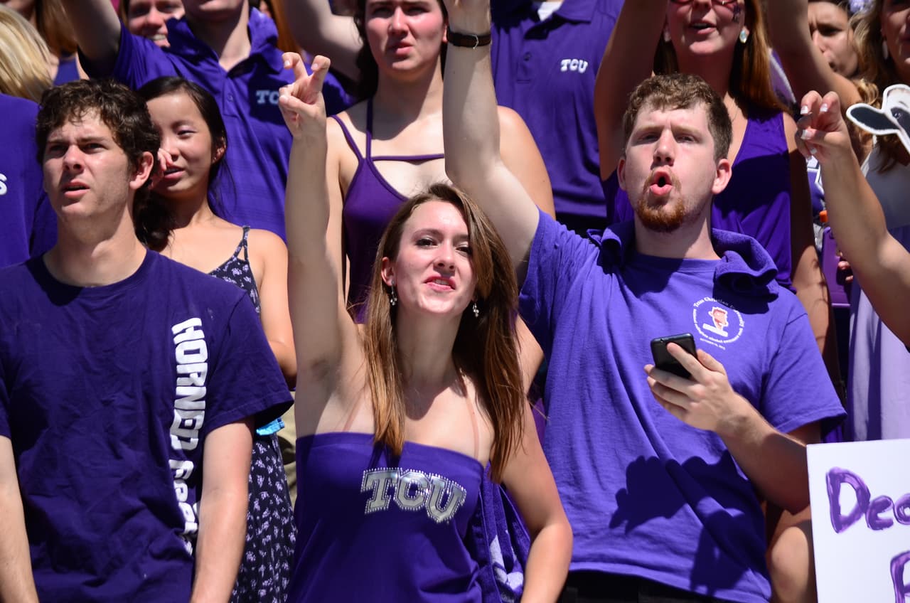 TCU 'Horned Frogs' vs Stephen F. Austin 'Lumberjacks'