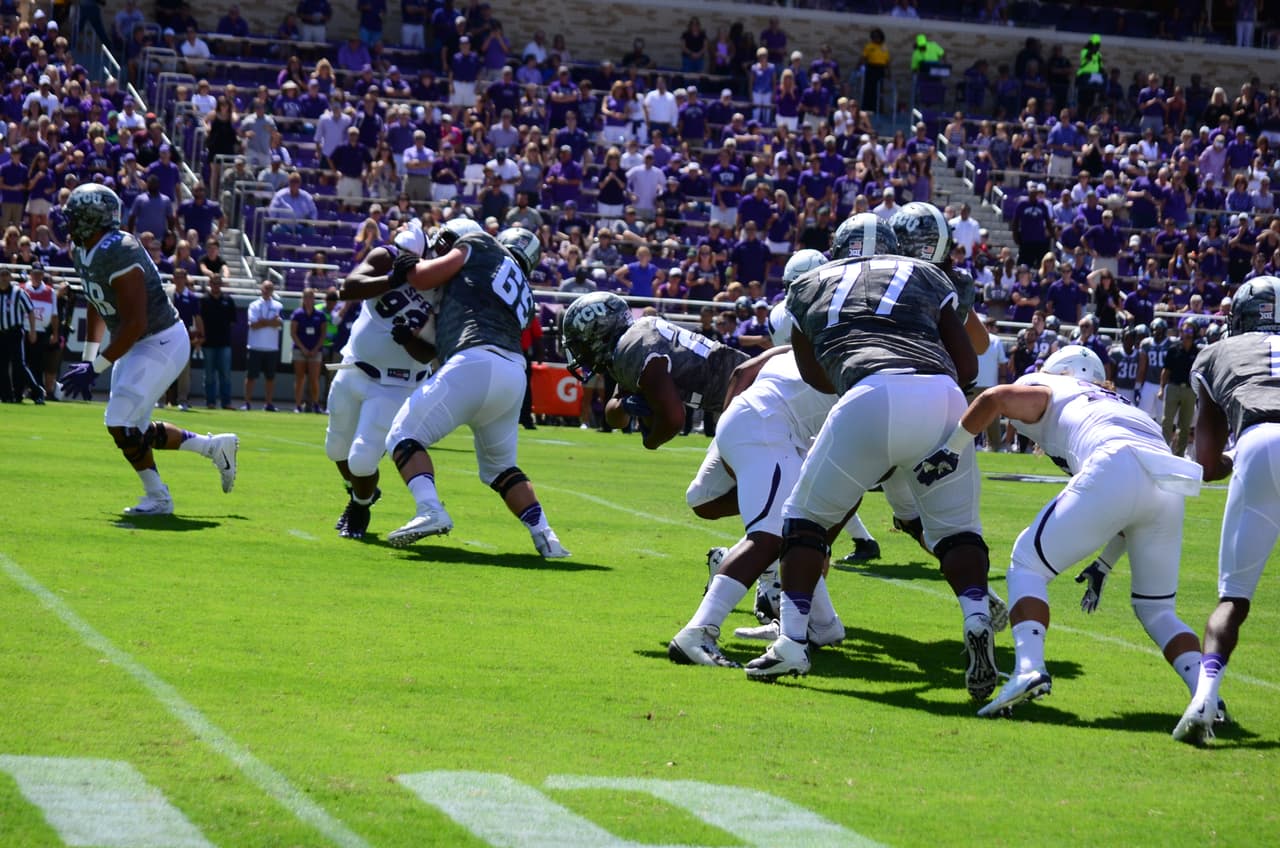 TCU 'Horned Frogs' vs Stephen F. Austin 'Lumberjacks'