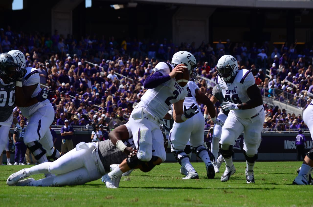 TCU 'Horned Frogs' vs Stephen F. Austin 'Lumberjacks'