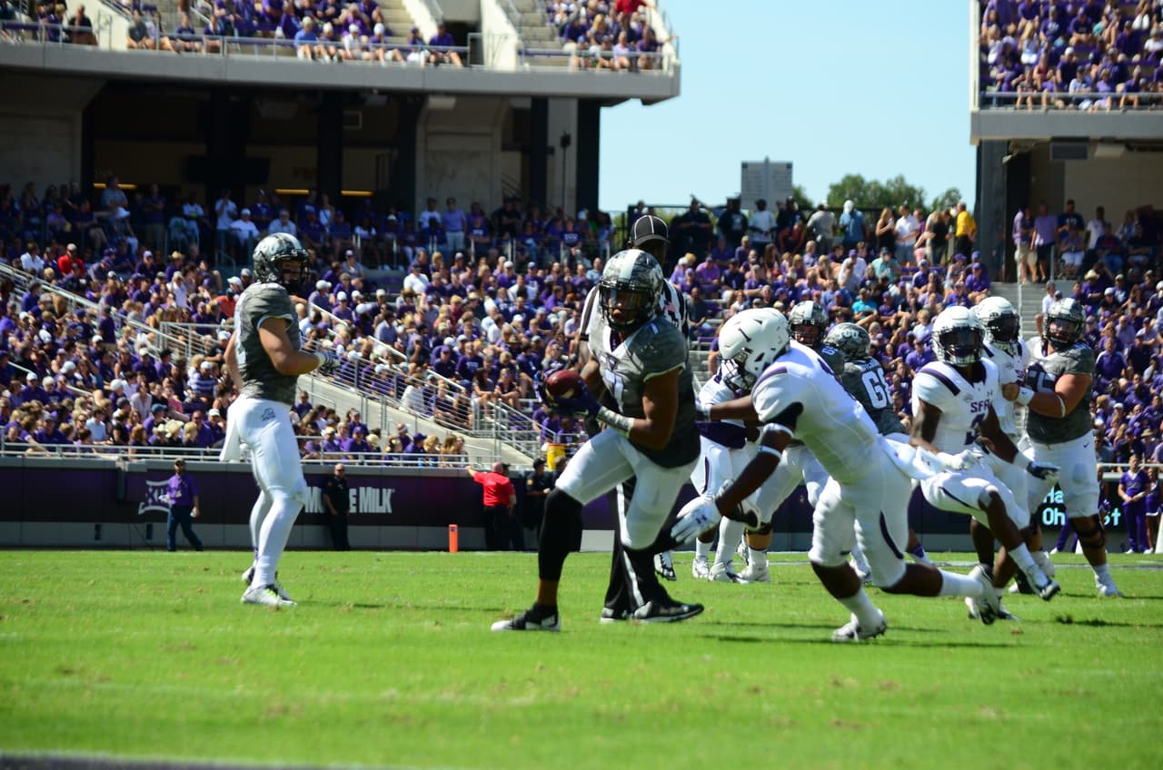TCU 'Horned Frogs' vs Stephen F. Austin 'Lumberjacks'