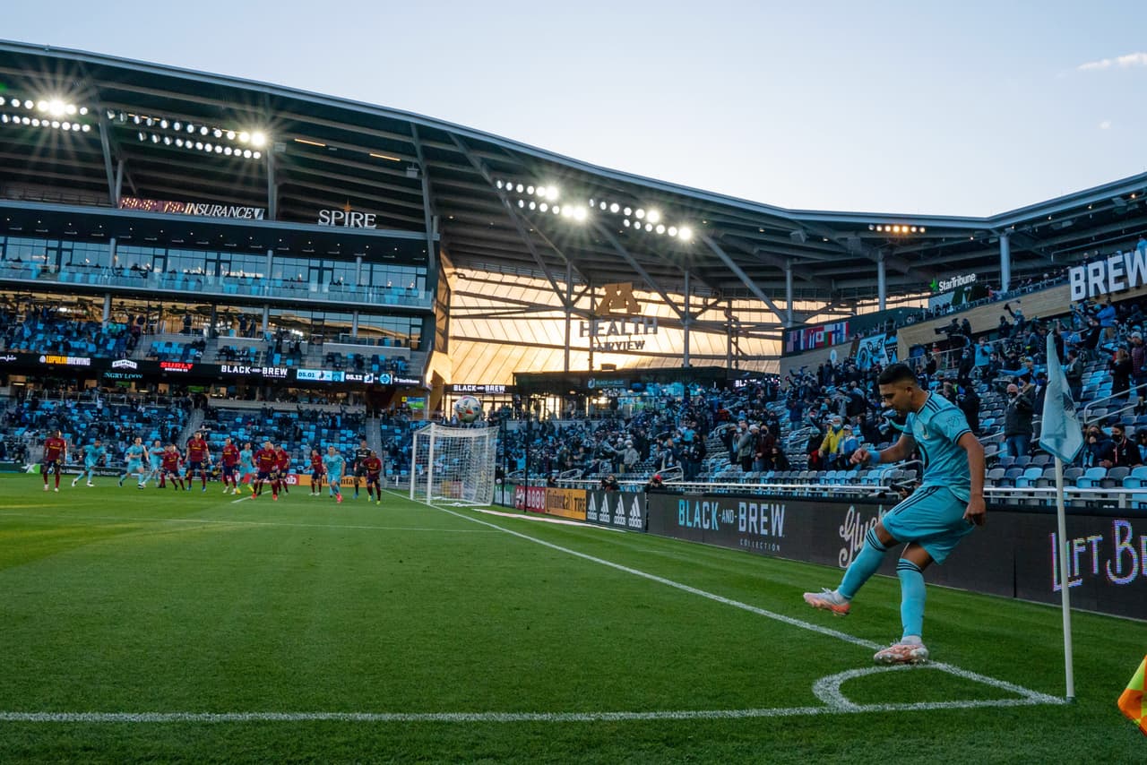 Panorámica vista del Allianz Field, el estadio de 'los Loons'.
<br>