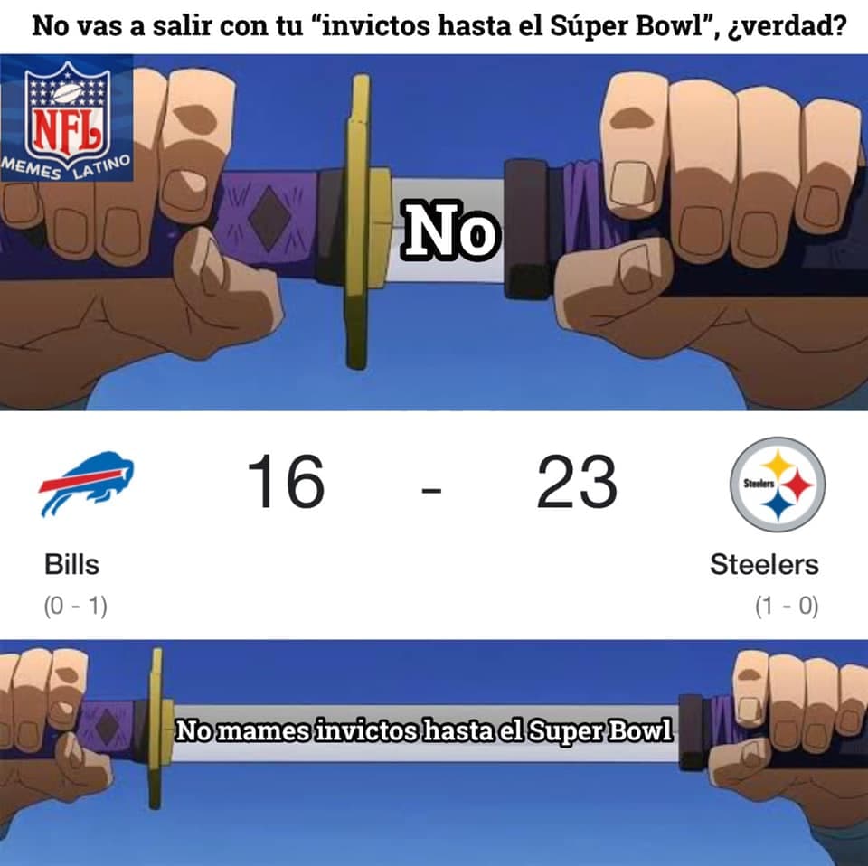 Al fin inició la temporada de la NFL y hubo muchas sorpresas, los Packers recibieron una paliza, los Chiefs fueron derrotados por los Browns y los Steelers inician con el pie derecho y, como sabemos, los memes no perdonaron.