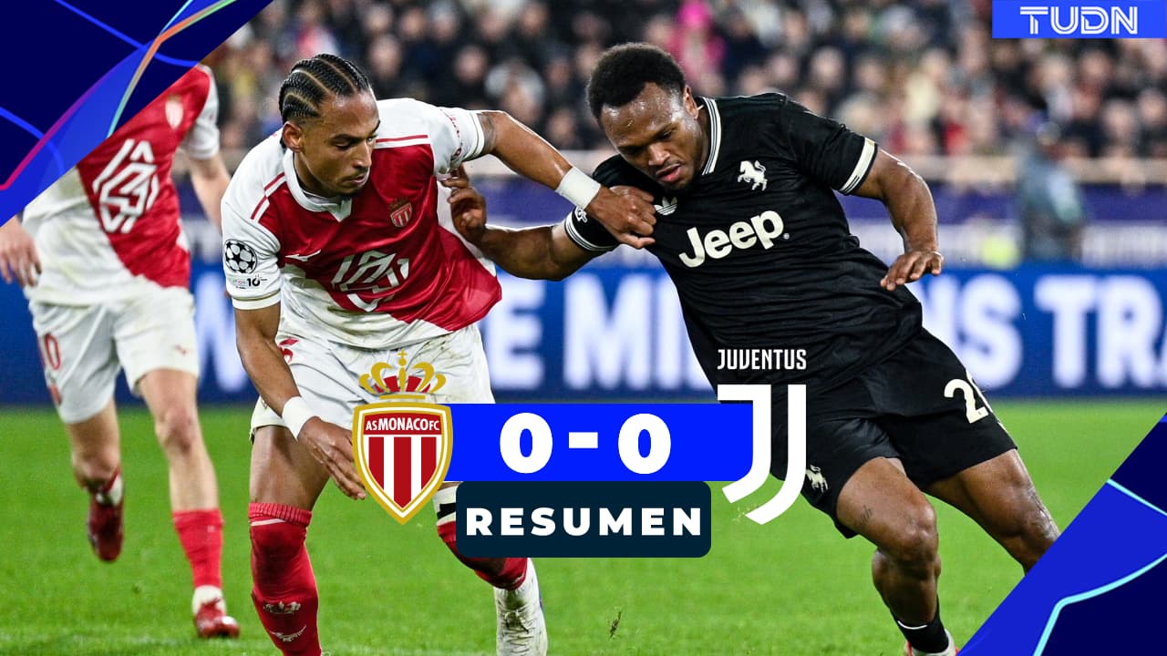 Resumen | Monaco y Juventus se guardan los goles en Champions