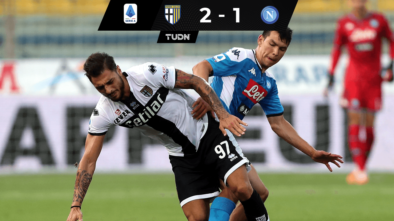¡Sin 'diablura'! Chucky Lozano jugó 84' y Napoli perdió ante Parma