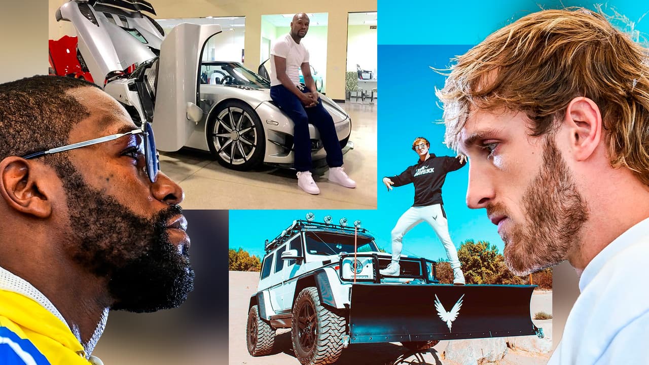 La colección de carros de
<a href="https://www.univision.com/temas/floyd-mayweather" target="_blank">Floyd Mayweather</a> es tan grande que se da el lujo de dividirla en colecciones más pequeñas y distribuirlas en varias ciudades de Estados Unidos. Por ejemplo, en Los Ángeles, California, todos sus carros son de color negro, mientras que en Las Vegas, Nevada, todos son blancos; y en Miami, Florida, predomina el color plateado.
<br>
<br>Por otro lado, aunque
<a href="https://www.instagram.com/loganpaul/" target="_blank">Logan Paul</a> no pasa de la media docena de vehículos, su garaje se caracteriza por ser diverso y hasta cierto punto extraño. ¿Quién gana en esta pelea automotriz?
<br>
<br>Comenzamos dando un repaso a la extravagante colección del popular
<i>youtuber</i> para luego cubrir el exótico garaje de Money Mayweather.