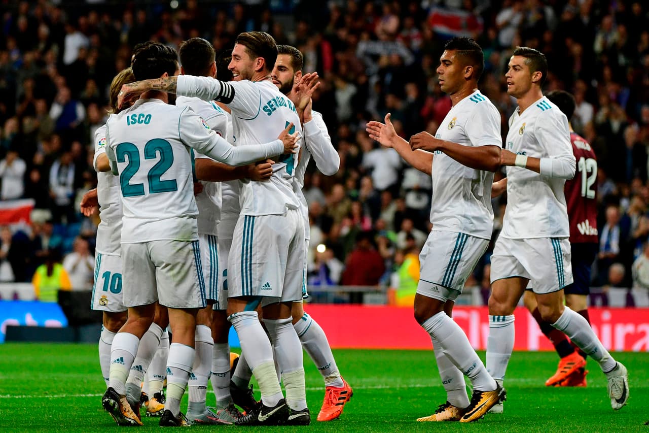 Real Madrid empezó a sentenciar el juego a su favor al minuto 18, tras un autogol de Paulo Oliveira.