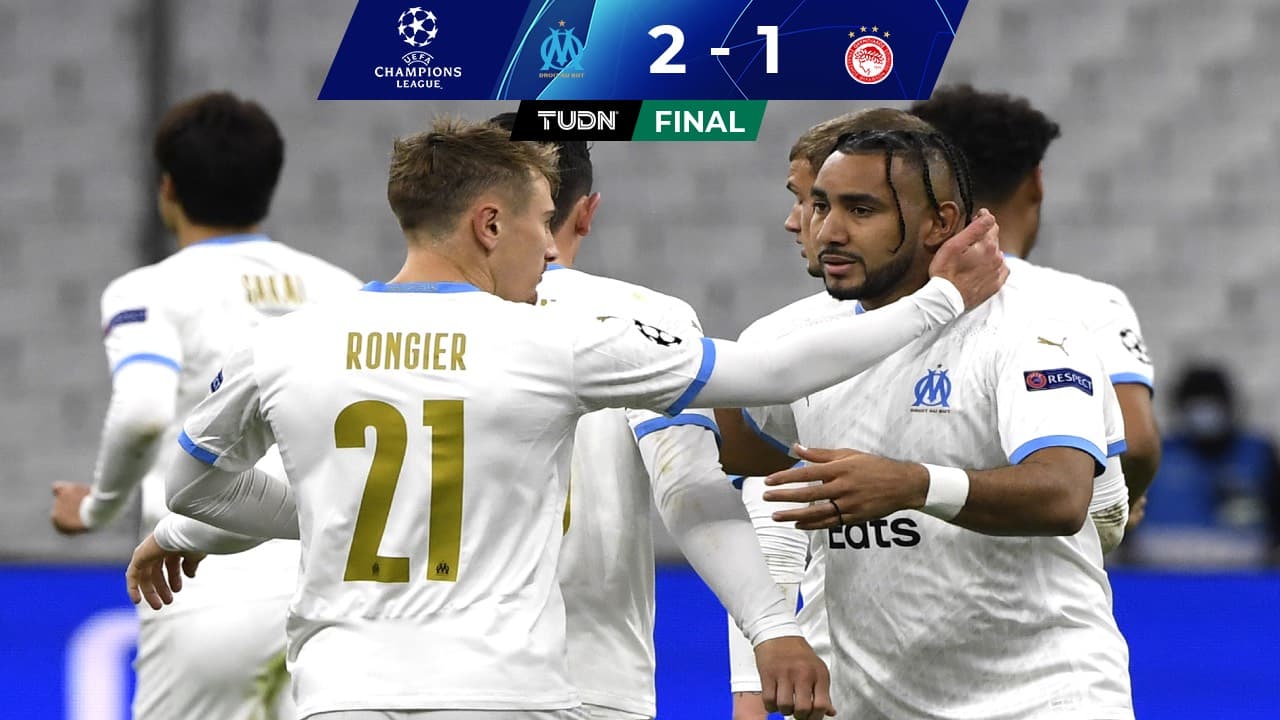 ¡Milagro!... por fin ganó el Olympique de Marseille en Champions