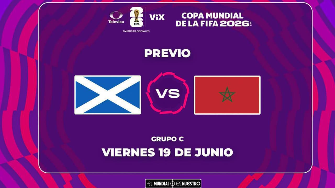 Horario y dónde ver el partido Escocia vs. Marruecos del Mundial 2026
