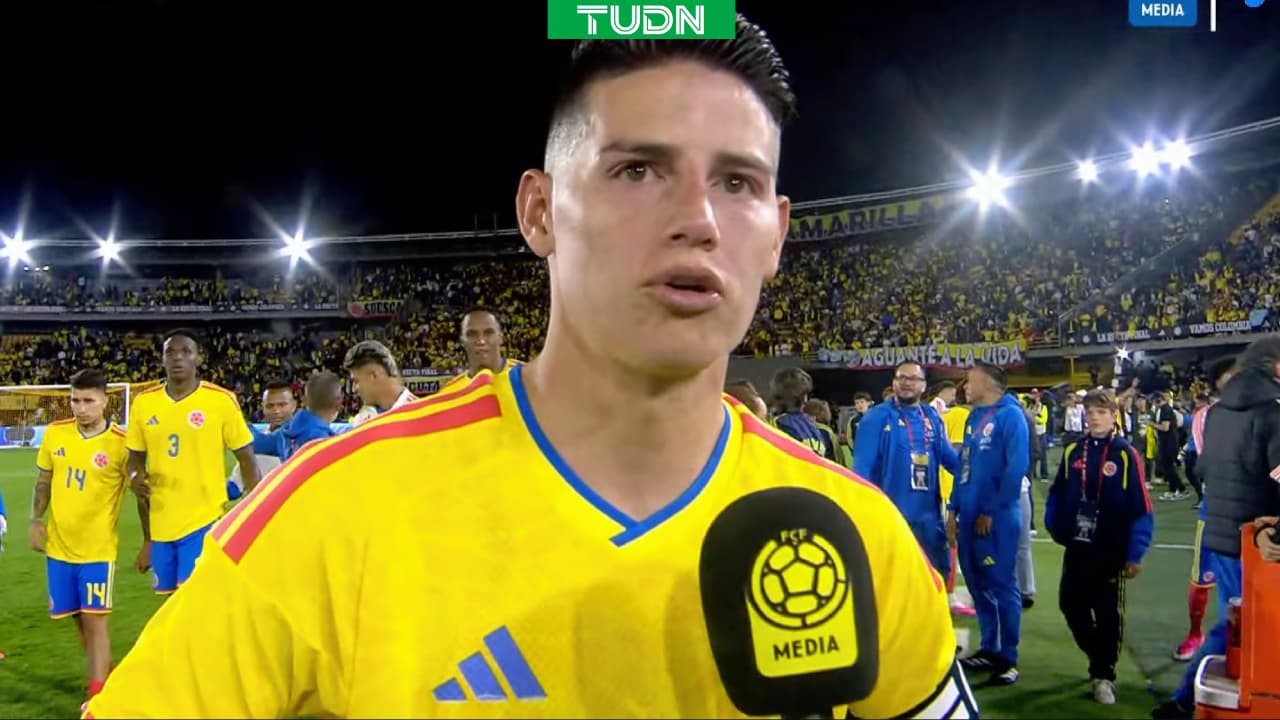 James Rodríguez a la afición colombiana: “Que vibren alto”