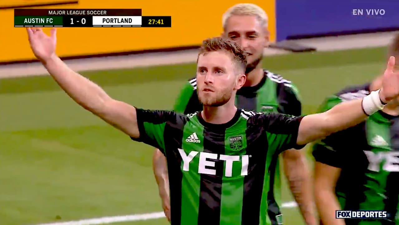 Por primera vez se canta gol en el Q2 Stadium, Jon Gallagher adelanta a Austin FC