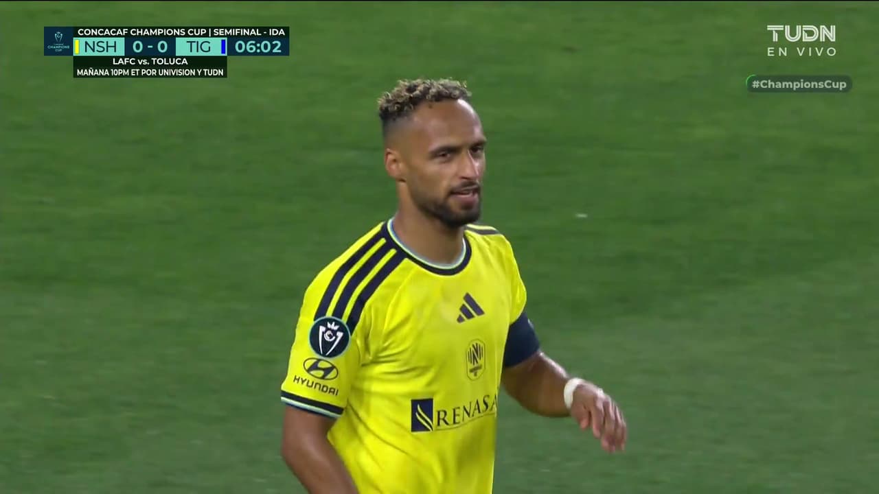 ¡Nashville madruga a Tigres en Champions Cup con un golazo que es anulado!
