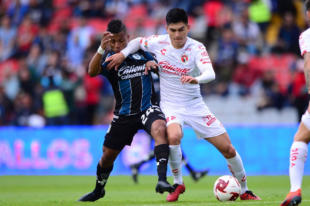 El Querétaro dominó a los Xolos de principio a fin y terminó goleándolos por 3-0 con goles de Nahuelpán, Ruiz y Castillo.