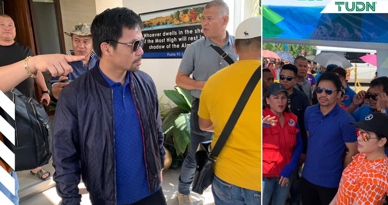 El ídolo del boxeo se unió a las labores de ayuda tras los sismos de los últimos días en su país.