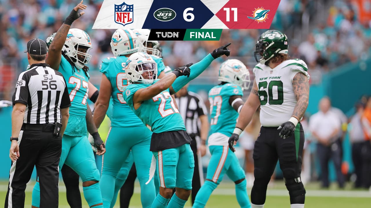 Dolphins gana sin Touchdowns y elimina a Steelers y Patriots de Playoffs