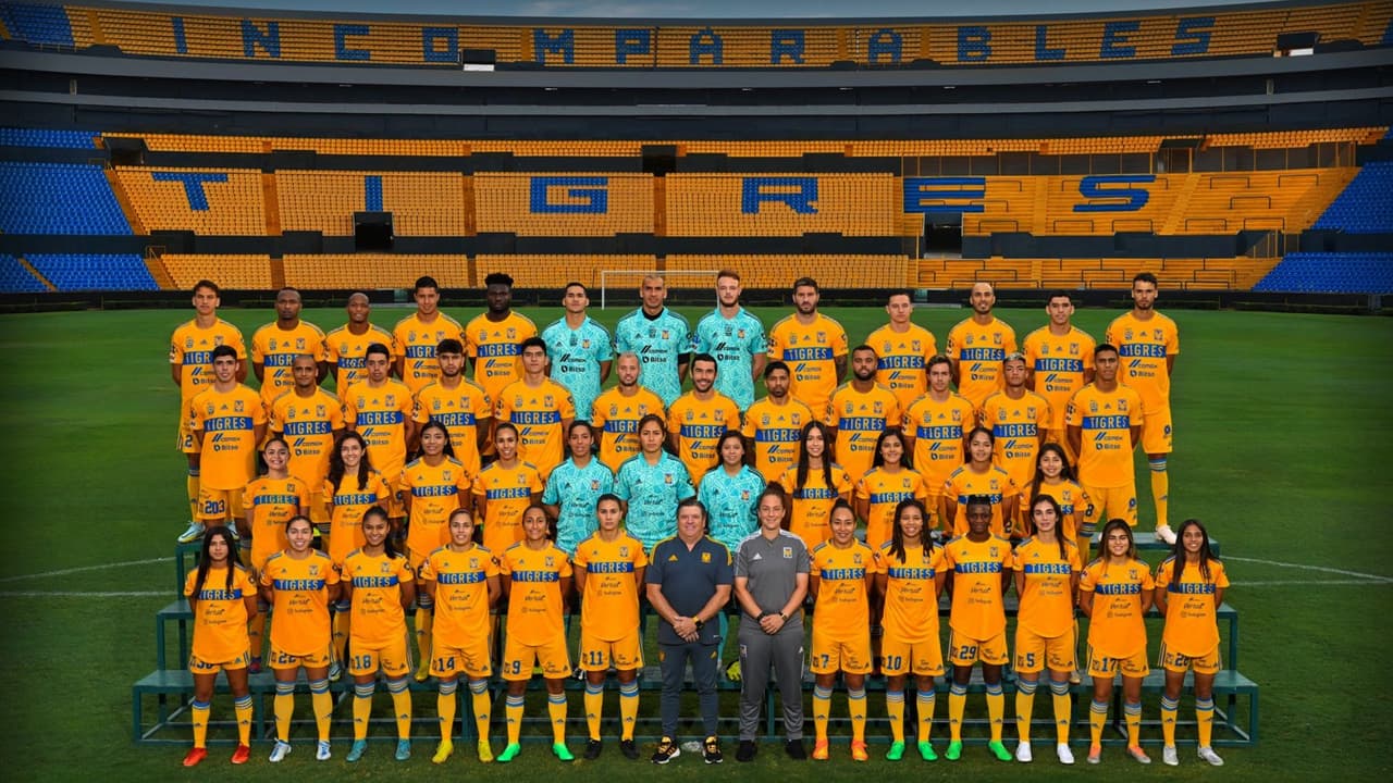 Tigres suma a juvenil del Sub-20 a la foto oficial del primer equipo