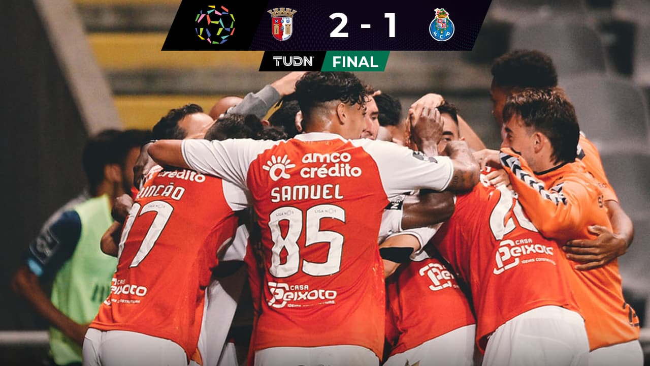 El Braga sacó el resultado al Porto en el cierre de la Liga