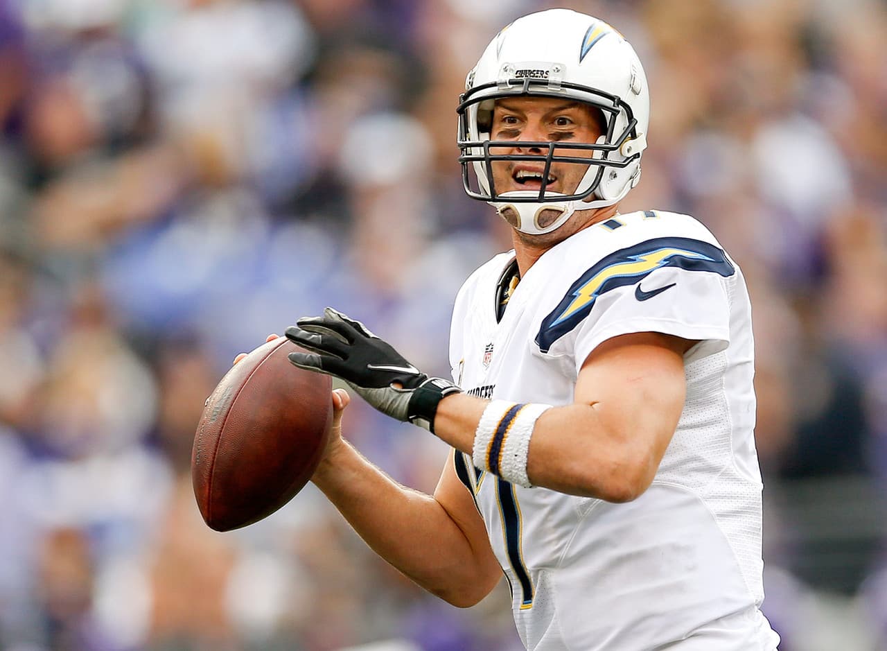 2.- Philip Rivers, QB, San Diego Chargers.- 168.36 puntos.