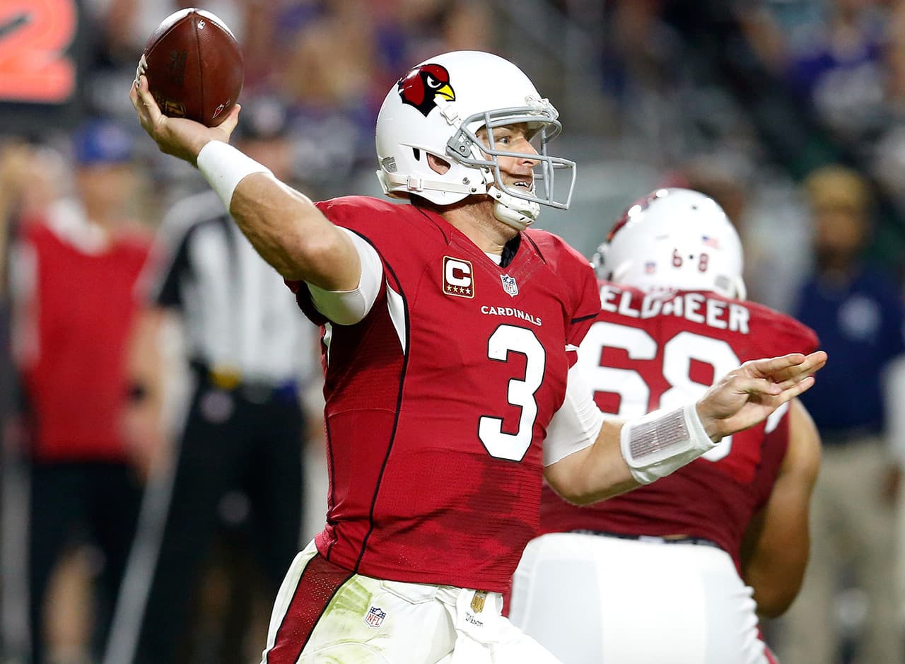 4.- Carson Palmer, QB, Arizona Cardinals.- 165.24 puntos.