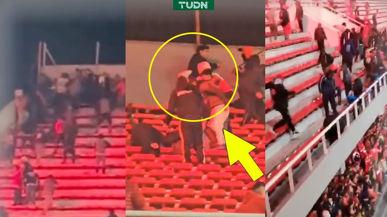 Tragedia en la Copa Sudamericana; terrible pelea en gradas deja varios heridos