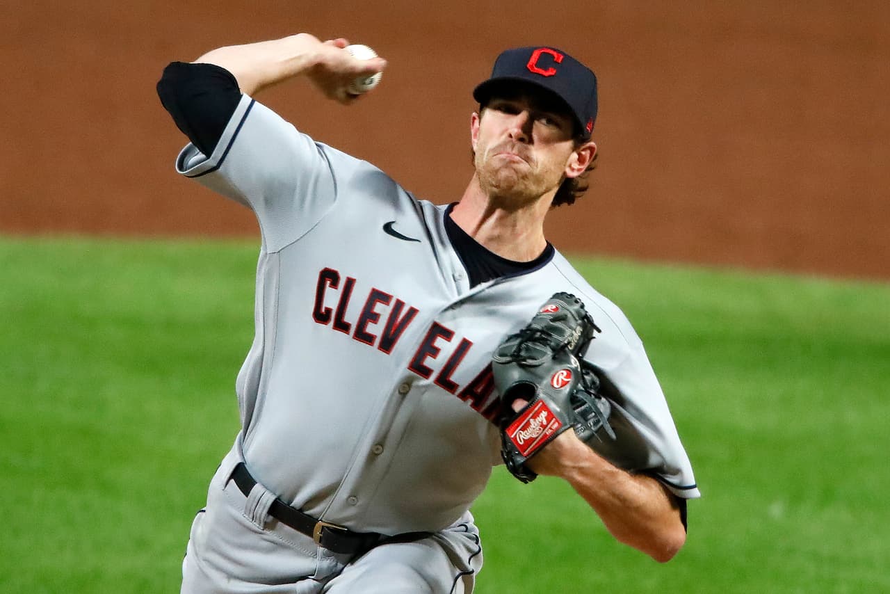 1. Shane Bieber – Cleveland Indians – 1.25.