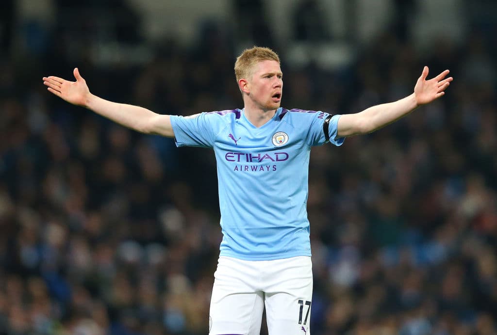 Kevin De Bruyne del Manchester City. De Bruyne es la segunda vez que es elegido para estar en el equipo del año.
