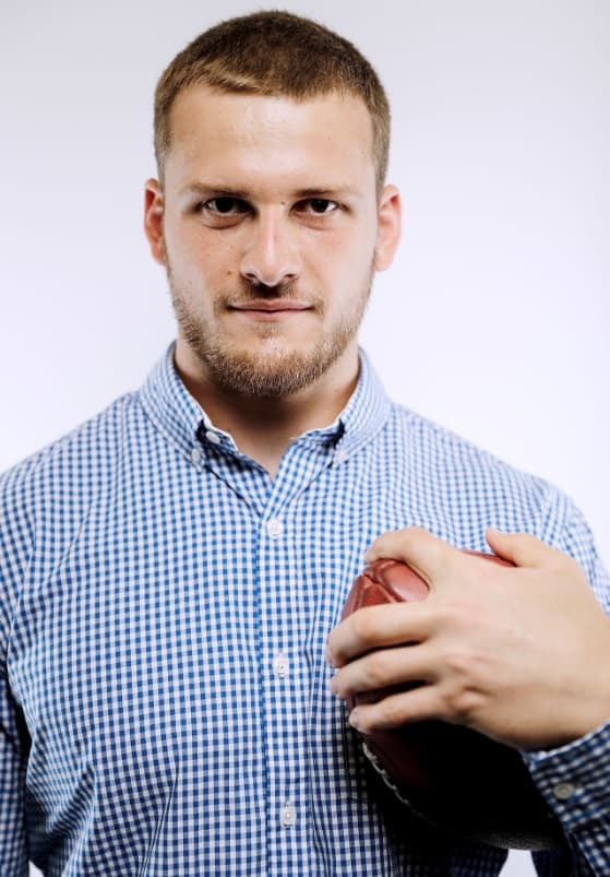 El novato receptor de los Vikings, Moritz Boehringer