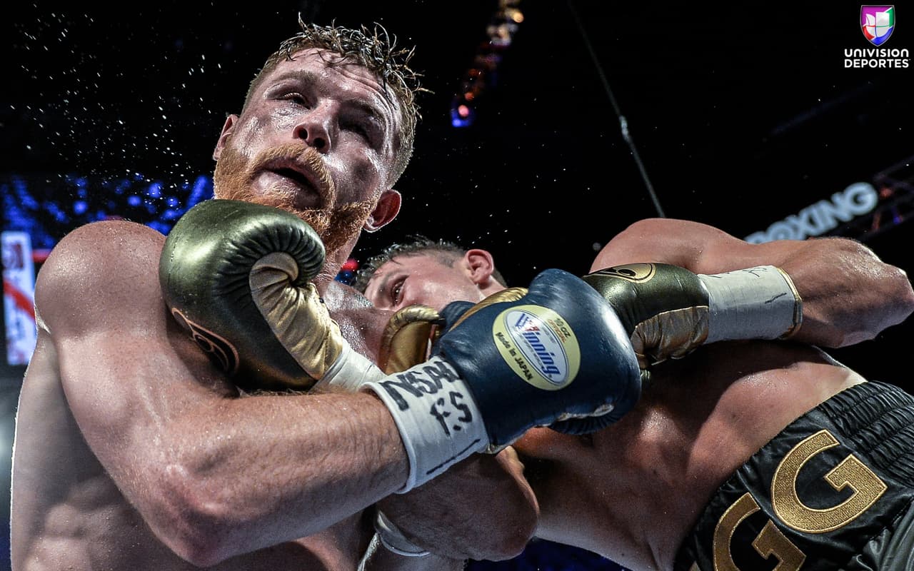 Gennady 'GGG' Golovkin conectó más golpes totales sobre la humanidad de Saúl 'Canelo' Álvarez en la primera pelea disputada en septiembre de 2017.