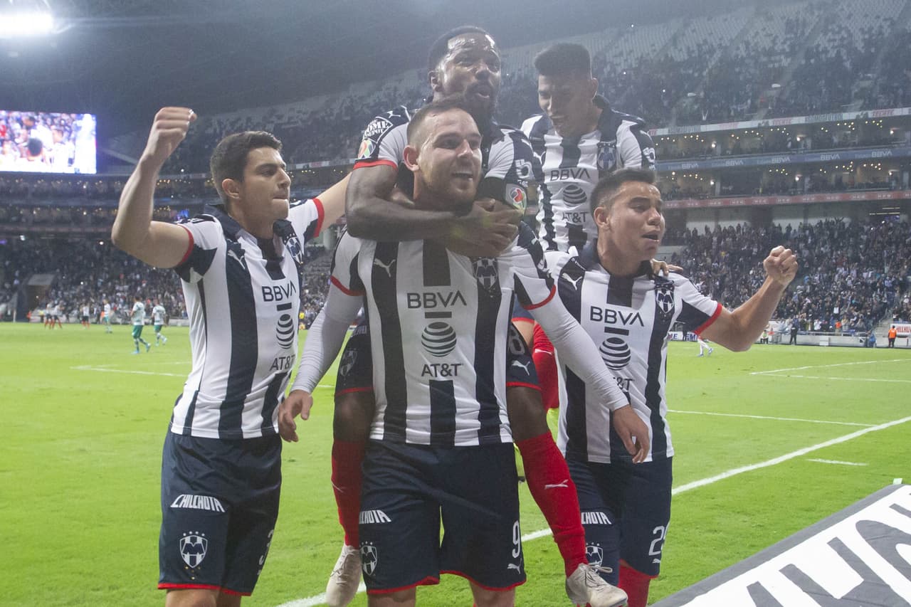 Con goles de Dorlan Pavón (2 y 85), Nicolás Sánchez (8), autogol de Gerardo Arteaga (54) y gol de penal de Vincent Janssen (70), Monterrey golea y pone un pie en las semifinales del Apertura 2019.