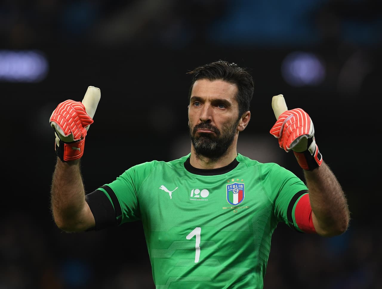 <b>4. Gianluigi Buffon (Italia) - </b>175 partidos.