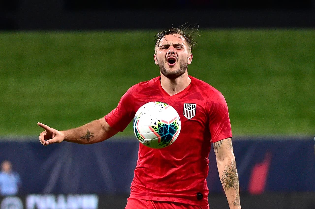 El delantero de Seattle Sounders FC Jordan Morris fue el autor del gol del empate 1-1 entre las selecciones de Uruguay y Estados Unidos, en St. Louis.