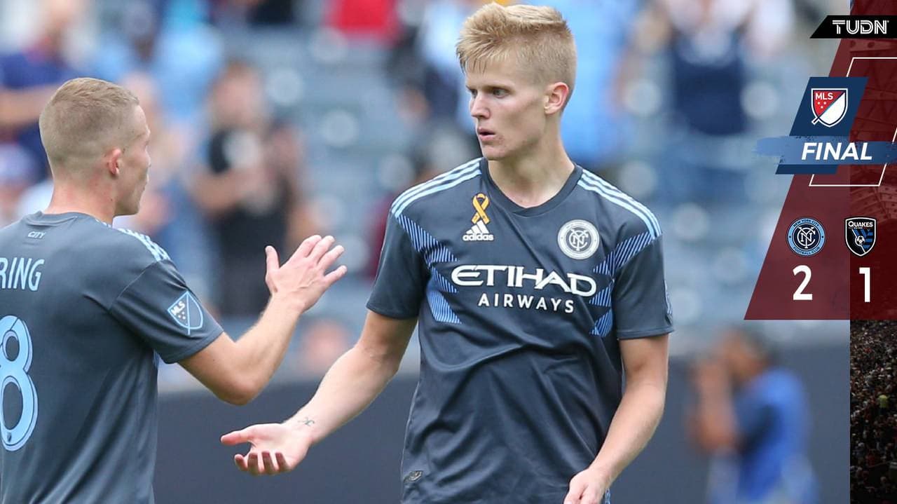 El NYCFC lo dio vuelta en tres minutos y sigue mandando en la Conferencia Este