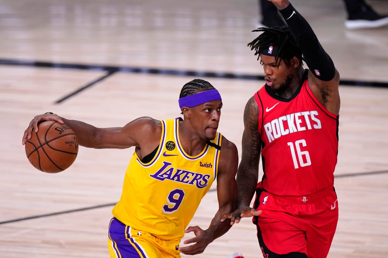 Los Lakers derrotan a los Rockets 110-100 en el juago cuatro y se quedan a una victoria de llegar a la final de conferencia.
