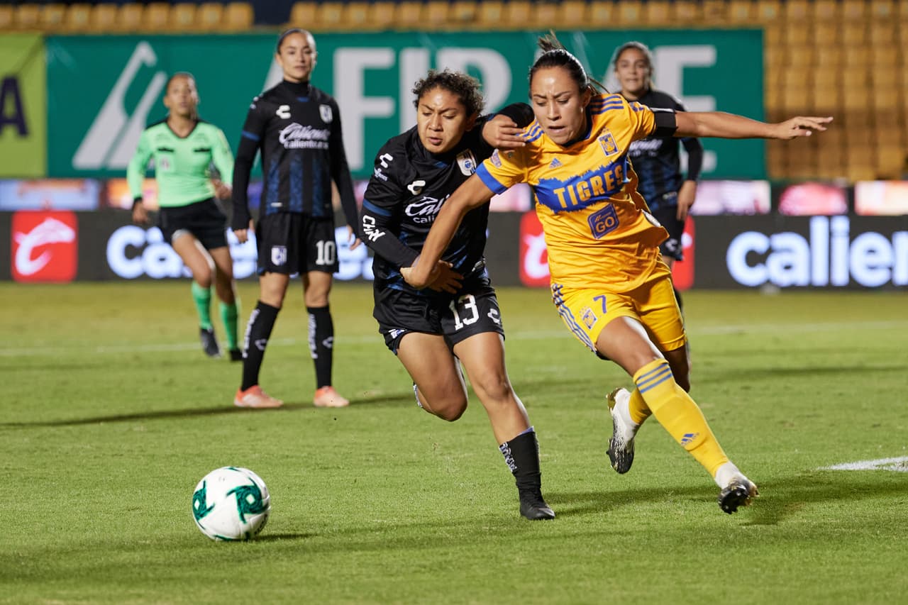 Tigres vuelve a vencer 2-0 y con un 4-0 global, las norteñas eliminan a las queretanas en las semifinales.