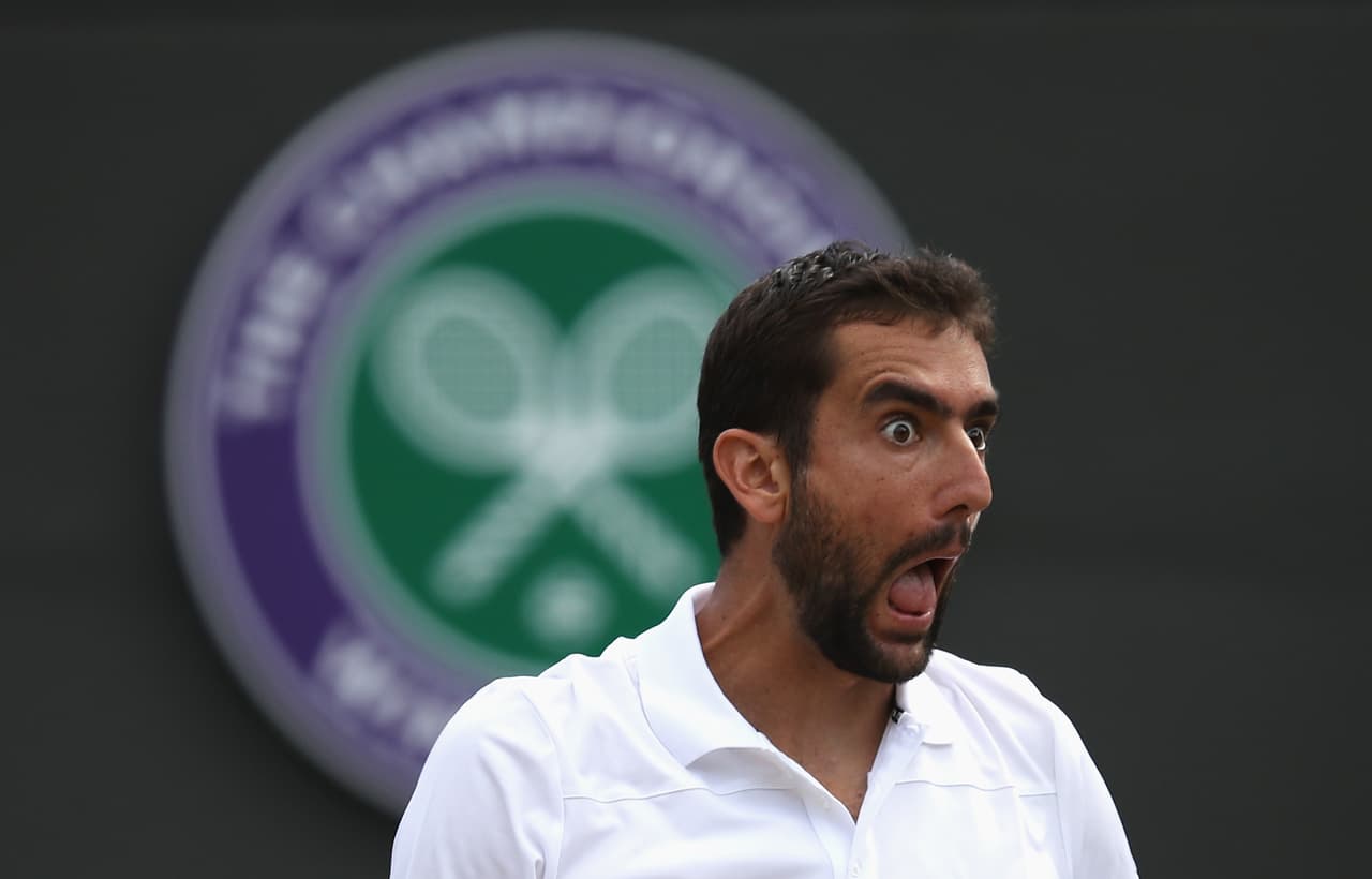 Marin Cilic venció a Sam Querrey y está en la final de Wimbledon