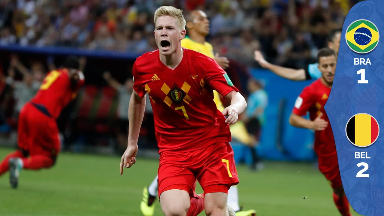 El 'Penta' se topó con el ‘caballo negro’: Bélgica echó a Brasil de Rusia 2018