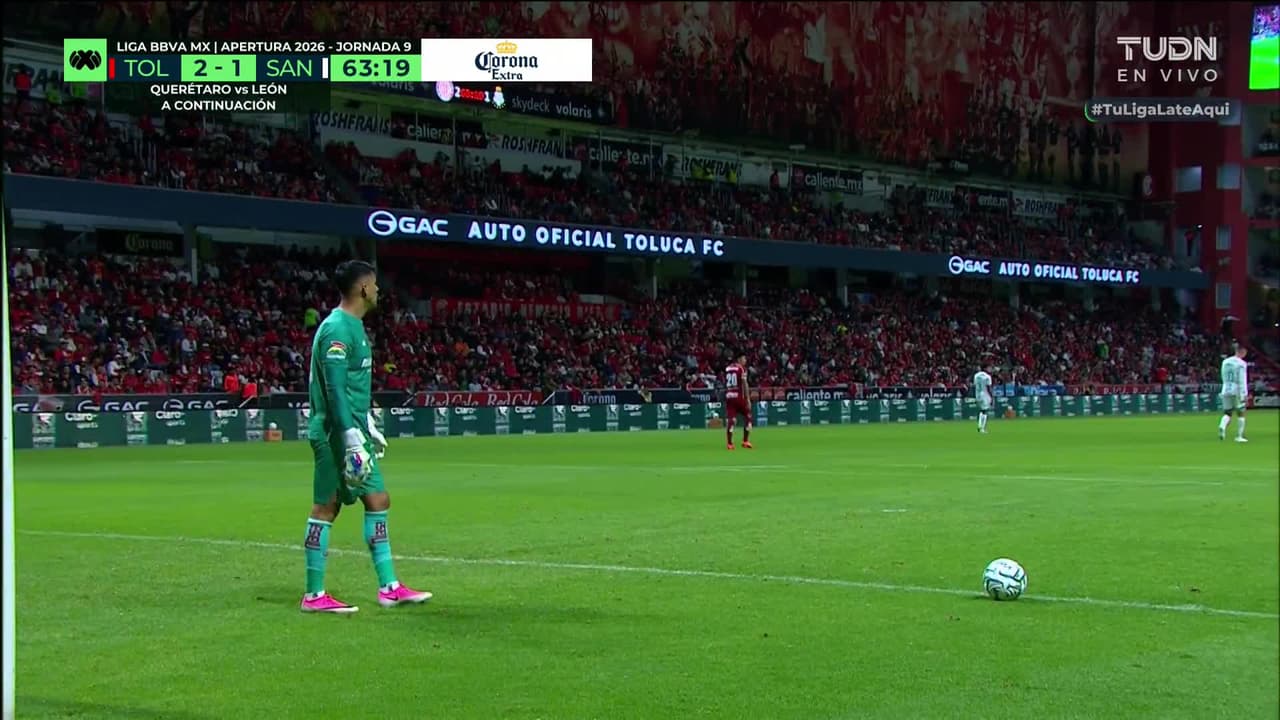 ¡TIRO ATAJADO! disparo por Paulinho.